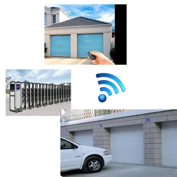  Bezdrôtové Univerzálny 433.92 Mhz RF Diaľkové Ovládanie /433 Mhz Učenie Kód Diaľkové Ovládanie 4 Kanál Pre Miniaplikácie Auto Domov, Garážové brány