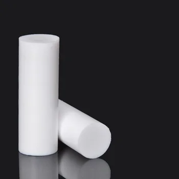  5 mm-10 mm priemer Biela polytetrafluoroethylene bar šetrných k životnému prostrediu, netoxické DIY PTFE plastové tyče/ PTFE bar