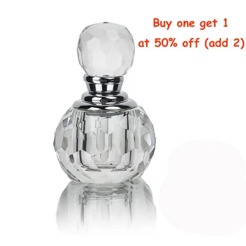  Kúpiť si 1 na 50% zľava (add 2) H&D 1ml Crystal Parfum Fľašu Vyprázdniť Naplniteľné Kontajner Cestovné Kozmetický Parfum Fľašu Darček