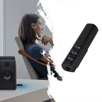  Handsfree Bluetooth Súprava do Auta Automaticky 3,5 mm Jack Aux Bezdrôtová Hudba MP3 Audio Adaptér Prijímač Pre Slúchadlá