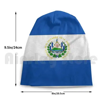  Bandera De El Salvador Čiapky Pletený Hat 2873 Čiapky Tlače Príznak Salvadore ? O Salvadore ? A El Salvador, San Salvador