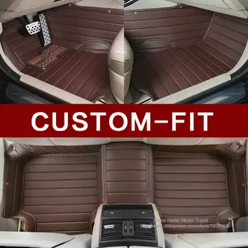  Custom fit auto podlahové rohože pre Mercedes Benz X204 X205 W166 W166 GLK GLC ML GLE GL GLS trieda 200 300 350 400 450 500 koberce vložky