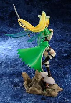  Japonsko, Anime Sword Art Online Obrázok 25 CM 1/8 Rozsahu Leafa Kirigaya Suguha PVC Akcie Obrázok Hračky Hry Sochu Zberu Model Bábiky