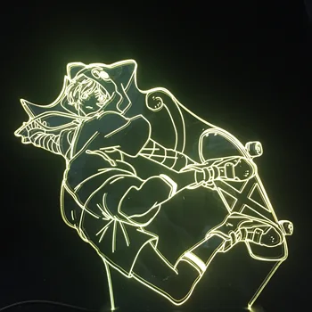  Anime SK8 Infinity Miya Led Nočné Svetlo pre Spálňa Decor Nočného Deti Brithday Darček Manga Izba 3d Lampa