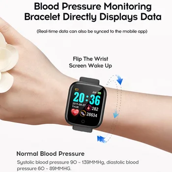  Smart Hodinky Ženy Muži Smartwatch D20 Srdcovej frekvencie, Krvného Tlaku Monitor Fitness Tracker Sledovať Inteligentný Náramok Pre Android IOS