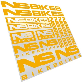  Pre NS Bikes Vinylové Nálepky Samolepky Hárok Bike Rám Cyklus Cyklistika Bicykle Mtb Cestného vozidla styling Grafické karosérie Nálepky-Nálepky