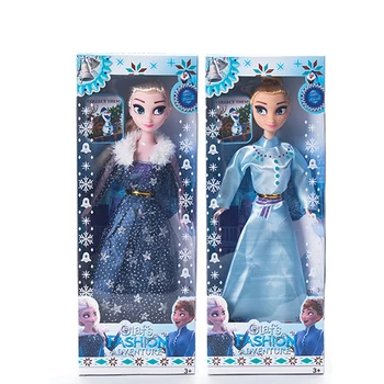  Nové 30cm Disney Anime Snehu Princezná Isaanna Akčné Figúrky Kĺbovej Pohyblivosti Bábika Izba Hračky Dievča, Darček Box Set Vianočný Darček