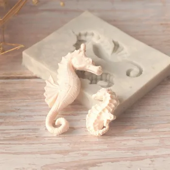  Sea Horse silikónové formy fondant formy cake zdobenie nástroje čokoláda gumpaste plesní