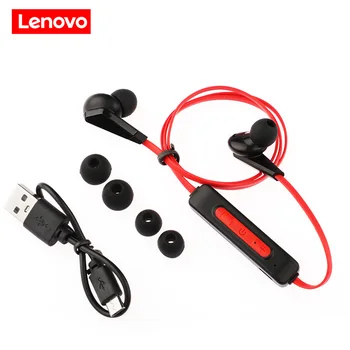  Lenovo HE01 Bezdrôtový Neckband Bluetooth 5.0 Headset Stereo Športové Magnetické Slúchadlá Vodotesné Slúchadlá Vstavaný Mikrofón