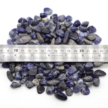  13-20 mm Prírodné Modré Sodalite Kremeň A Liečivé Kamene, Štrk Vzorky Minerálnych Reiki Drahokamy Domov Akváriu Dekorácie
