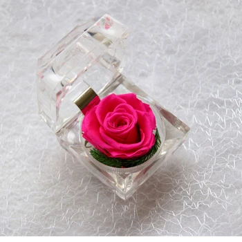  Valentín Darček pre Priateľku Kryštál Ruže Akryl Konzervované Kvet Darčeka Spoveď Skutočné Kvetinové Deň matiek Darčeky