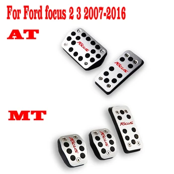  Pre Ford Focus 2 3 2007-2010 2011 2012 2013 2016 Časti Plyn Brzdový Pedál Kryt Auto Styling Príslušenstvo