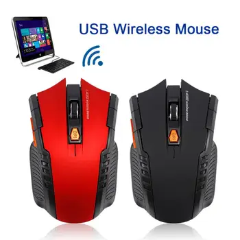  1600DPI 2,4 GHz Bezdrôtová Optická Myš pre Hráčov, pre PC a Herné Notebooky Nové Hry Bezdrôtových Myší s USB Prijímač Drop Shipping Mause