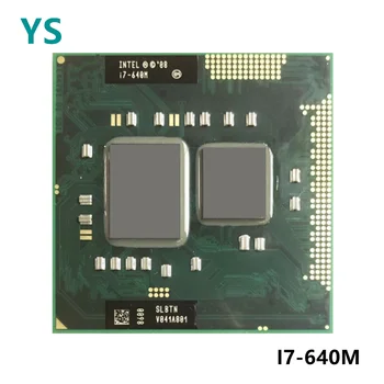  Intel Core i7-640M i7 640M SLBTN 2.8 GHz Dual-Core Quad-Niť CPU Procesor 4W 35W Zásuvky G1 / rPGA988A