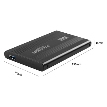  3TB USB 3.0 Pevného Disku, Externého Krytu 2.5 palcový HDD SATA SSD Mobilné Prípade Pevný Disk pre Prenosné Stolové počítače Príslušenstvo