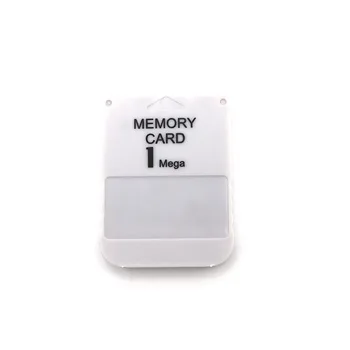  PS1 Pamäťovej Karty 1 Mega Pamäťovej Karte Pre Playstation 1 PS1 PSX Hry, Užitočné, Praktické, Cenovo dostupné Biela 1M 1MB