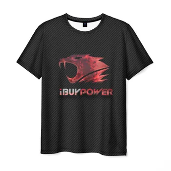  Pánske T-shirt 3D CS: GO-iBuyPower (Katowice)