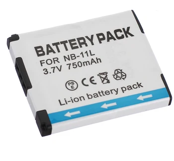  Nabíjateľná Lítium-iónová Batéria (2-Pack) + Nabíjačka Pre Canon NB-11L, NB11L, NB-11LH, NB11LH, CB-2LD, CB-2LDE, CB-2LF, CB-2LFE