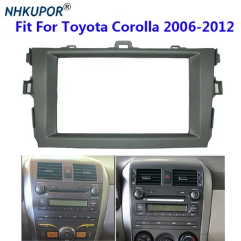  Autorádio Fascia Pre Toyota Corolla 2006-2012 Auto Stereo Rozhranie Dash CD Výbava Inštalačný Rám Auta Rámu Modularitou 2 Din