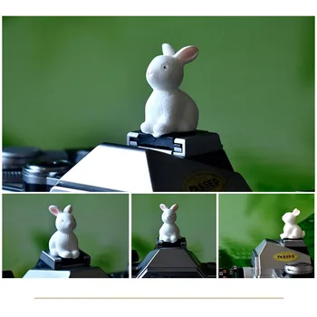  3D Bunny Fotoaparát Hot Shoe Cover Chránič Tvorivé Roztomilý Králik DSLR Hot Shoe Prachotesný Spp pre Canon/Nikon/Fujifilm/Leica/Olympus
