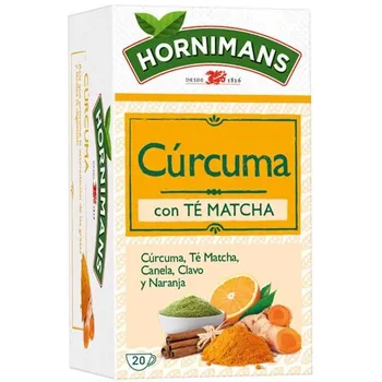  Odvar z kurkumy s Matcha čaj, škorica, klinček a orange Hornimans. 20 ovocie na prípravu nálevov prírodné - Capsularium