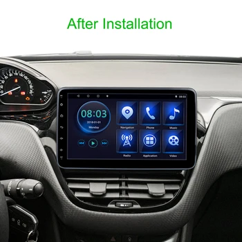  REAKOSOUND 10.1 palcový 1Din Android autorádia IPS Multimediálny Prehrávač Otočná Dotykový Displej Vymeniteľné Auto, Auto Rádio, GPS Prehrávač