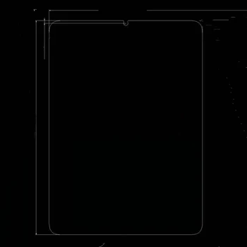  9H Tvrdené Sklo Fólia pre iPad pro 11 palcový 2018 Tablet Screen Protector + Čistiace Obrúsky Č Retail Box s sledovacie číslo