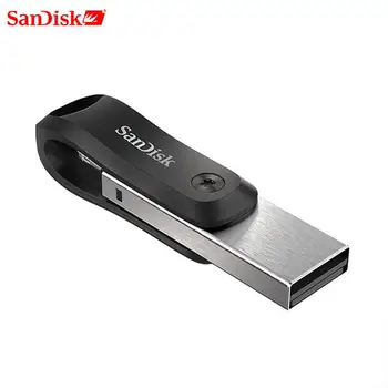  SanDisk Nový USB Flash Disk iXPand U Diskov OTG Lightning Konektor USB3.0 Stick 256 GB 128 GB Pfi Pre iPhone a iPad Pero jednotky IX60N
