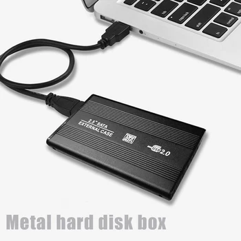  W25B USB 2.0 A SATA Mobile Pevného Disku Prípade 480Mbps pre 2.5 palcový ssd (Solid State Drive Box HDD SSD Vonkajšieho Krytu Adaptér