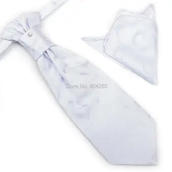  Krk kravatu nastaviť cravat ascot hanky svadobné mužov väzby Vreckovku Vrecku námestie 2 ks v 1 darček