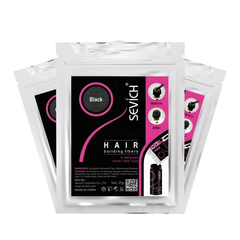  SEVICH Vlasové Vlákna 100 g Náplň Vaku Strata Vlasov Plešatý Rozšírenie Rast Vlasov Prášok Salon Profesionálnu starostlivosť o Vlasy, Unisex