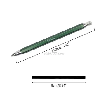  Mechanické Ceruzky, drevené Uhlie Core Viesť Náplne pre Náčrt Maľba Kresba Školského Úradu Dodanie Papiernictvo 4.0 mm