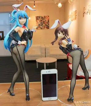  33 Anime Uvoľnenie B-ŠTÝL Kono Subarashii Sekai ni Shukufuku o! Megumin Sexy Bunny Dievča PVC Akcie Obrázok Toy Model Bábika Darček