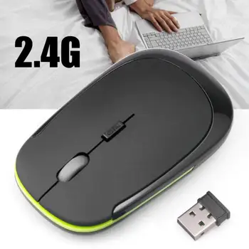  2.4 g Ultra-tenká Bezdrôtová Počítačová Myš Prenosné 3500 Bezdrôtové Optické Myši Hráč Myši Na Počítač PC, Notebook