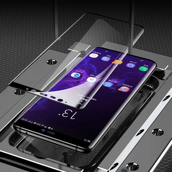  Zakrivené Screen Protector Samsung Galaxy S20 FE S8 Plus S10 S9 S10E 20D Úplné Pokrytie Skla pre Samsung Poznámku 20 Ultra 10 Lite 9 8