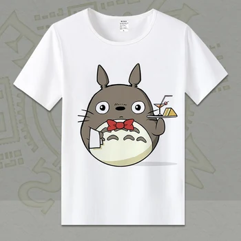  Nové Letné Ženy Muži T-shirt Totoro Cosplay T Shirt Anime, Komiksu, Tričko Bežné Krátky Rukáv Tees
