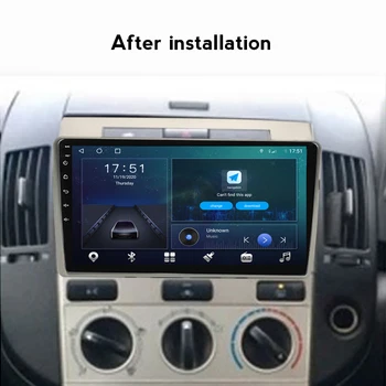  JUSTNAVI Auto Stereo Auto Radio Na Toyota Corolla Verso 2006+ Android 10.0 Navigáciu BT, WIFI Multimediálne Video IPS Obrazovky Bez DVD