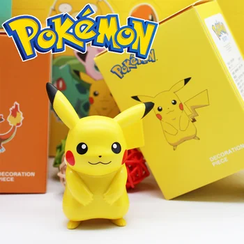  Pôvodné Pokemon Údaje Pikachu Squirtle Bulbasaur Psyduck Pocket Monster Anime Charmander Model Hračky Pre Deti, Hračky, Vianočné Darčeky