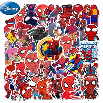  10/30/50Pcs Disney, Marvel Spiderman Graffiti Nálepky Cartoon Deti Scrapbooking Gitara Notobook Skateboard Nepremokavé Nálepky