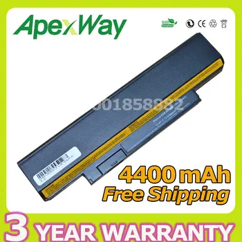  Apexway 4400mAh 11.1 v notebook batéria pre Lenovo E120 E125 E320 E325 ASM 0A36290 0A36292 42T4948 FRU 42T4947 6 bunky