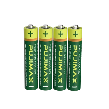  PUJIMAX 12PCS R03P 1,5 V AAA Uhlíkové Batérie Súbor Suché Batérie na Jedno Použitie Batérie Pre Smart Dverí Zamky Hračky Klávesnica Bezdrôtová Myš