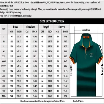  2021Brand Oblečenie Nové Muži Polo Tričko Mužov obchod a Bežné Pevné Muž Polo Tričko Krátky Rukáv Priedušné Tričko S-10XL