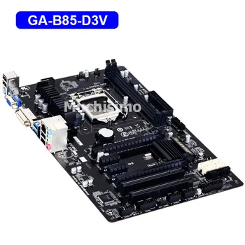  Pätica LGA 1150 Doske Gigabyte B85-D3V DDR3 16GB Intel B85 Pôvodný Dosky Plochu pracovnej Plochy Doske na SATA III