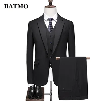  BATMO 2021 nový príchod kvalitné obleky mužov,mužov, svadobné šaty,dvojité drážky 6829