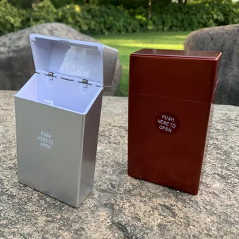  1 X Nový Príchod Manželskou Módne Plastové Cigariet Veci(Hold 20 Cigariet) Módne Jednoduché Prenosné Osobnosti Cigariet Box