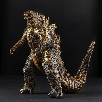  Godzilla Anime Kráľ Monštrá Čierne Zlato Godzilla Akcie Obrázok Film Model 23 cm PVC Pohyblivé Kĺby Dinosaura Deti Hračky