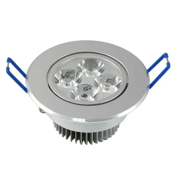  1PCS Zapustené LED Stropné Downlight Pozornosti Žiarovka Svetla Vysokej Lumins 4W studená Biela/Čistá Biela/ Teplá Biela 85-265V