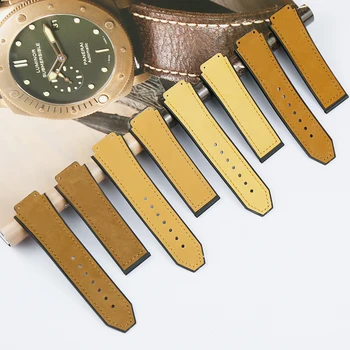  Príslušenstvo hodinky pánske Gumy Popruh pre Hublot Big Bang Série 25 mm * 19 mm Žien Gumy Športový Kožený Remienok
