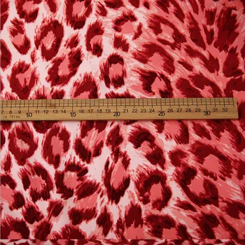  Klasické leopard zrna keper saténové látky na šaty, tričko ткань ткани afriky bazin riche vestido costura telas tissu šitie tela