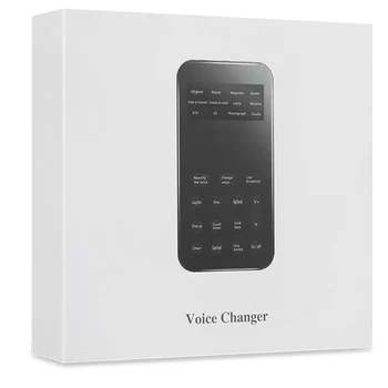  Zvukové Efekty Univerzálny Voice Changer Herný Telefón Externé Volanie Sa Zabránilo Pohybu Jednotlivých Častí Adaptér Pre Nahrávacie Zariadenie, Zábavné Prenosné Audio